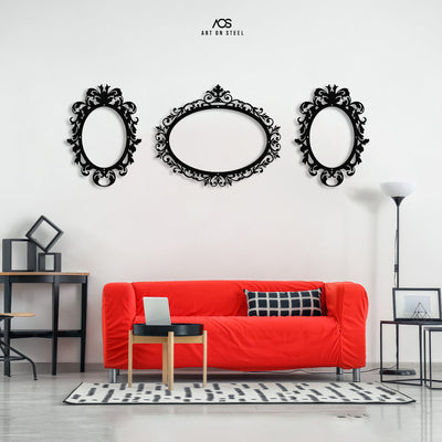 Vinatge Steel Art Frames | Home Decor