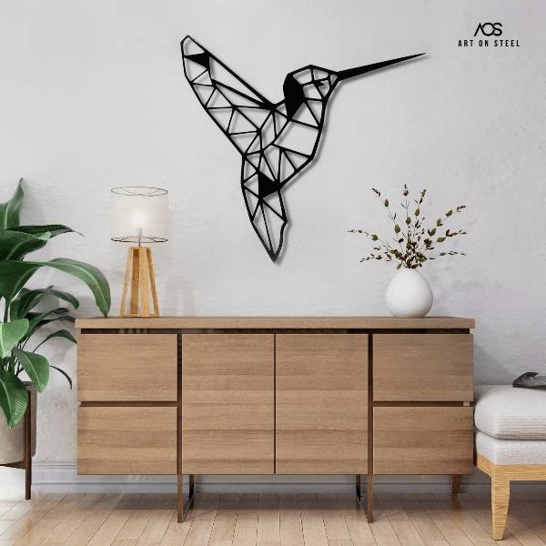 Humming Bird Metal Wall Art